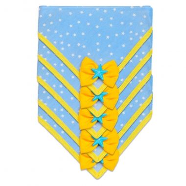 Bandana Essencial Macho Estrela Azul com 5 Un