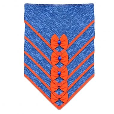 Bandana Essencial Macho Linho Azul com 5 Un