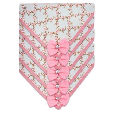 Bandana Essencial Fmea Ramos Rosa com 5 Un 