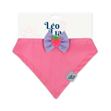 Bandana Clssica Fmea Morango Rosa Com 1 Un