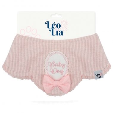 Bandana Luxo Baby Dog Rosa 1Un